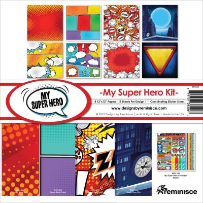 Reminisce Collection Kit - My Super Hero